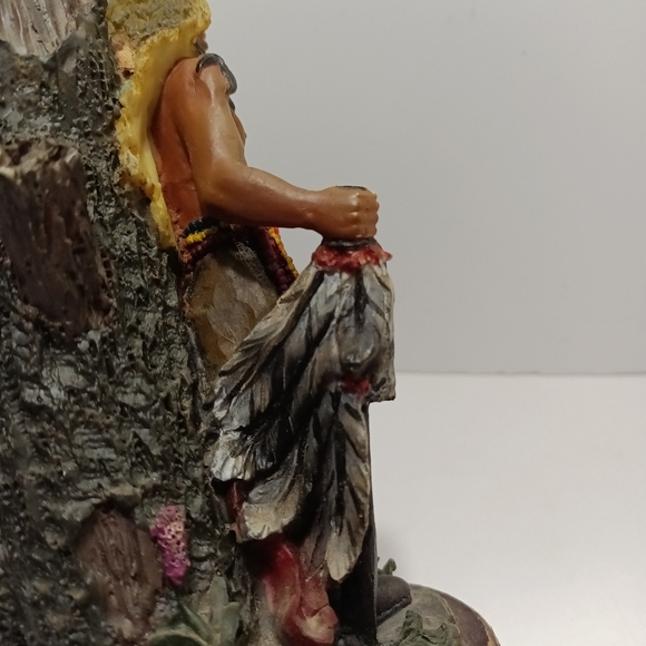 Ashley Belle Native American Warrior Statue - Picture 5 of 10